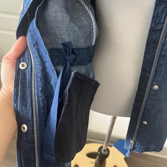 Talbots Safari Denim Jacket Medium NWT - Picture 9 of 11